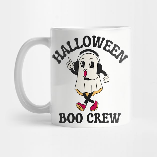 Funny Halloween Dispatcher Boo Crew by Shirts by Jamie